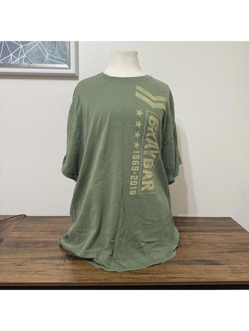 Graybar Graphic Logo T-Shirt Green Size X-Large